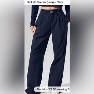 ALO Yoga Suit Up Trousers-EUC!!